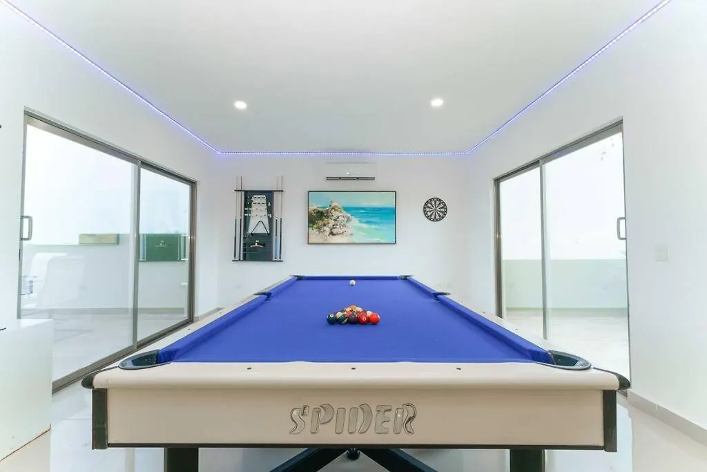 فيلة Guacamaya Private Pool - 4 Bedroom - 24H 7 Security Prime كانكون المكسيك