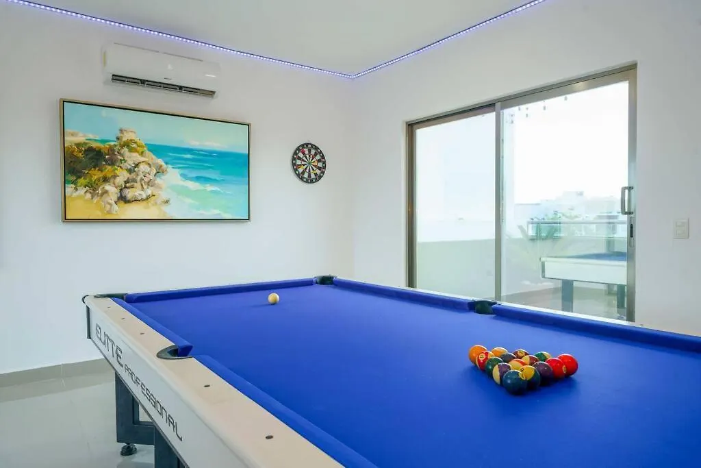 Guacamaya Private Pool - 4 Bedroom - 24H 7 Security Prime Cancún Willa